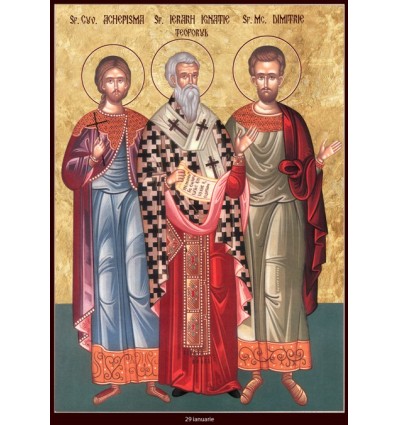 Sfantul Mucenic Dimitrie, Sfantul Cuvios Achepisma, Sfantul Ierarh Ignatie Teoforul
