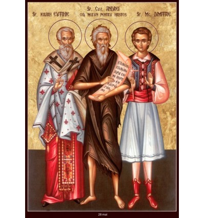 Sfantul Ierarh Eutihie, Sfantul Cuvios Andrei, Sfantul Mucenic Dimitrie