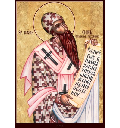 Sfantul Ierarh Chiril, Patriarhul Alexandriei