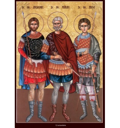 Sfintii Mucenici Tarah, Prov si Andronic