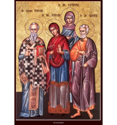 Sfintii Mucenici Zenovie si Zenova, Eutropia si Apostolul Cleopa