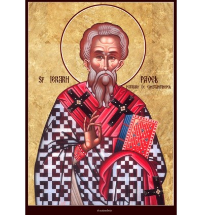 Sfantul Ierarh Pavel, Patriarh de Constantinopol